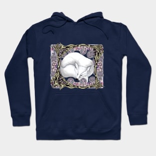 Dreaming White Fox Hoodie